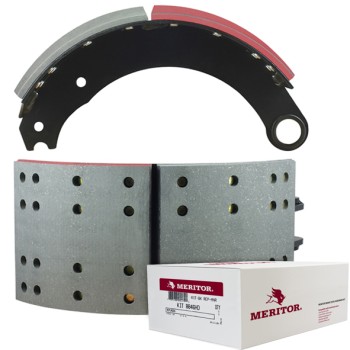 Meritor-Euclid MG2 Lined Brake Shoe  - G.P shoes “P” type - 16.5” x 7”. Comes with Hardware